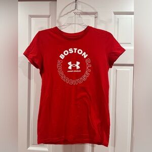 Under Armour Women's Boston Red Tee